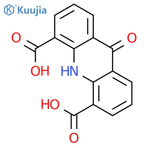 9-Oxo-9,10-dihydroacridine-4,5-dicarboxylic acid structure