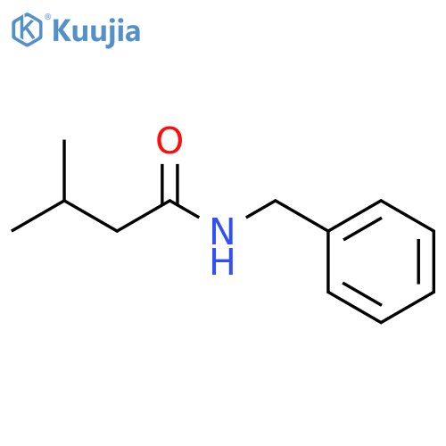 Butanamide, 3-methyl-N-(phenylmethyl)- structure