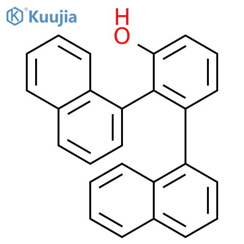 Phenol, 2,3-di-1-naphthalenyl- structure