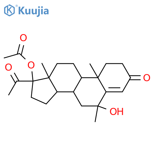 6a-Hydroxy Medroxy Progesterone 17-Acetate structure