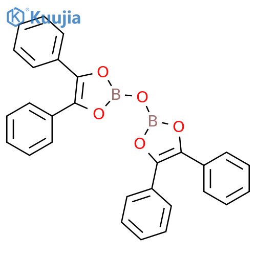 1,3,2-Dioxaborole, 2,2'-oxybis[4,5-diphenyl- structure