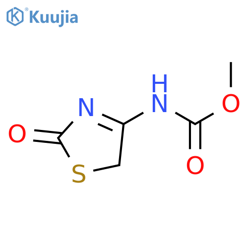 Carbamic  acid,  (2,5-dihydro-2-oxo-4-thiazolyl)-,  methyl  ester  (9CI) structure