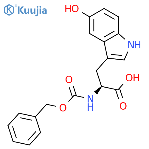 L-Tryptophan, 5-hydroxy-N-[(phenylmethoxy)carbonyl]- structure