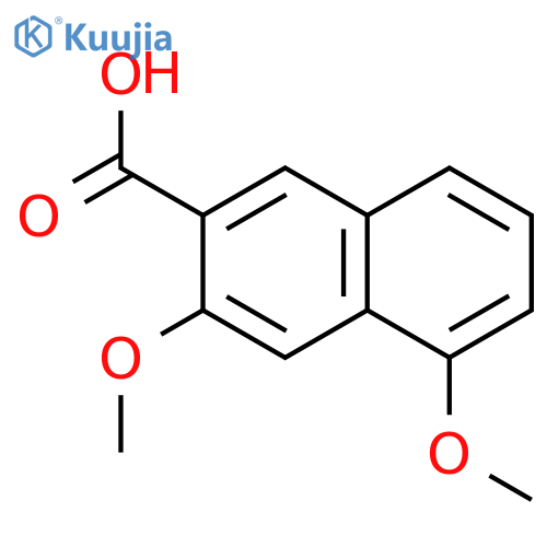 3,5-Dimethoxy-2-naphthoic acid structure