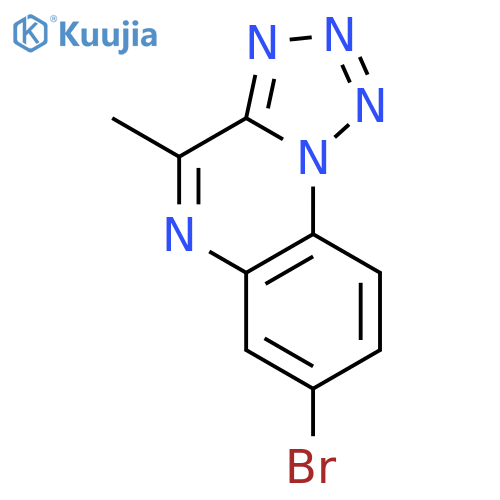 Tetrazolo[1,5-a]quinoxaline, 7-bromo-4-methyl- structure