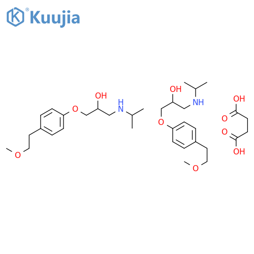 Metoprolol succinate structure