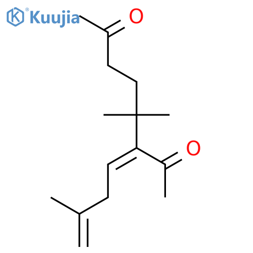 2,7-Octanedione, 4,4-dimethyl-3-(3-methyl-3-butenylidene)-, (E)- structure