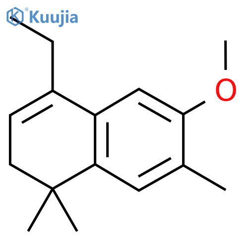 4-Ethyl-6-methoxy-1,1,7-trimethyl-1,2-dihydronaphthalene structure