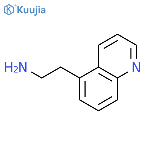 2-(quinolin-5-yl)ethan-1-amine structure