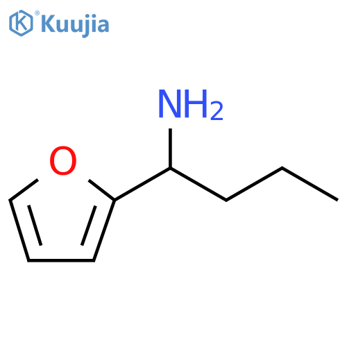 1-(furan-2-yl)butan-1-amine structure