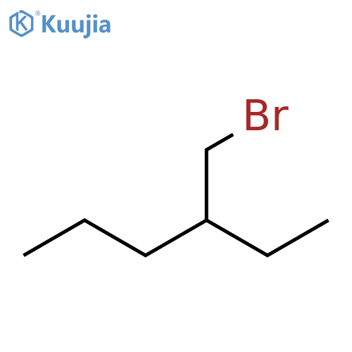 3-(bromomethyl)hexane structure