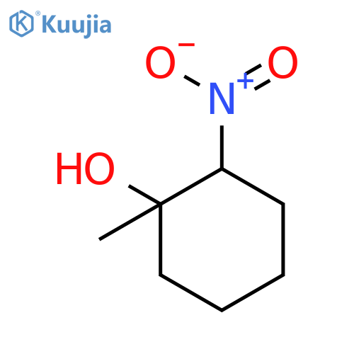 Cyclohexanol, 1-methyl-2-nitro- structure
