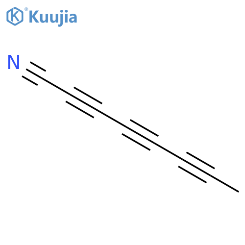 2,4,6-Octatriynenitrile structure