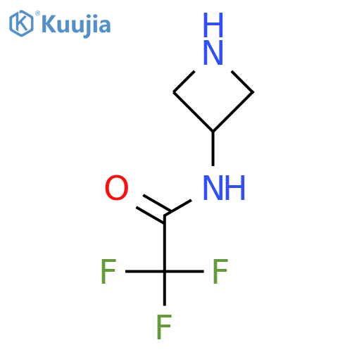 N-(Azetidin-3-yl)-2,2,2-trifluoroacetamide structure