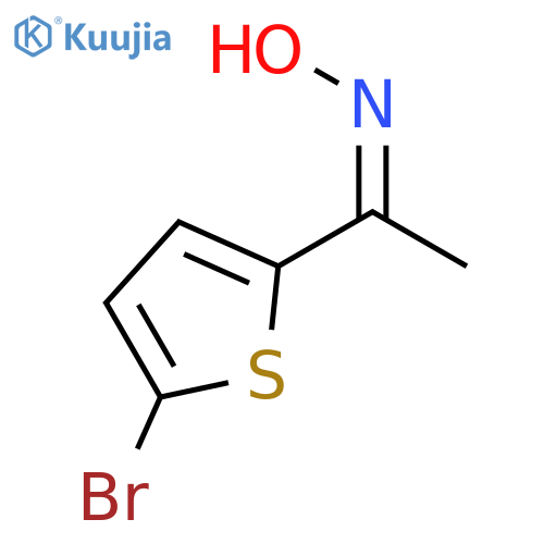Ethanone, 1-(5-bromo-2-thienyl)-, oxime, (Z)- structure