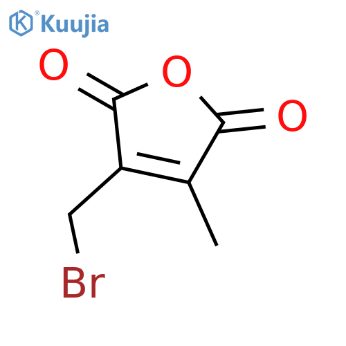 3-(Bromomethyl)-4-methylfuran-2,5-dione structure