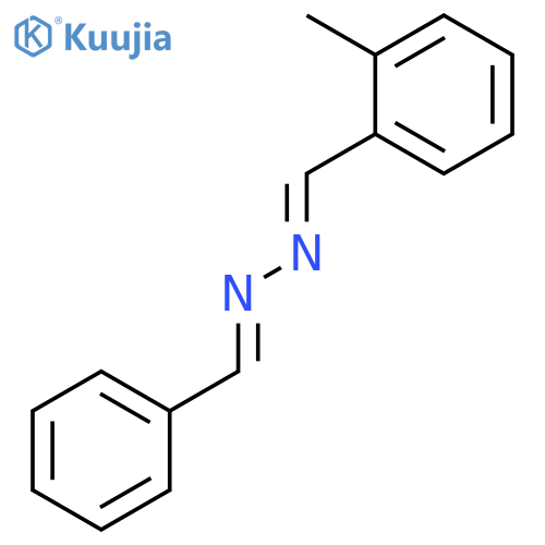 Benzaldehyde, 2-methyl-, (phenylmethylene)hydrazone structure