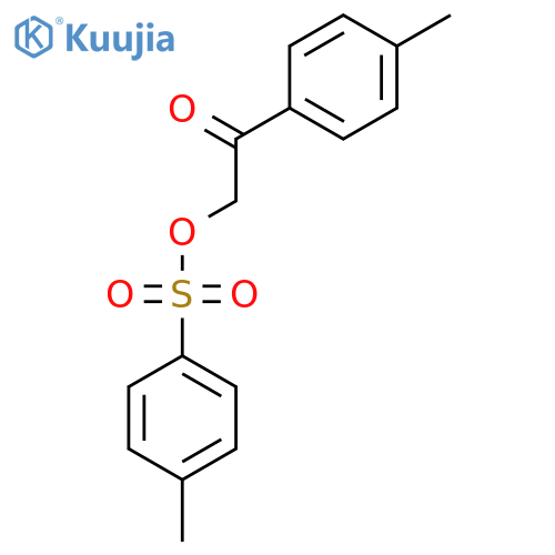 Ethanone, 1-(4-methylphenyl)-2-[[(4-methylphenyl)sulfonyl]oxy]- structure