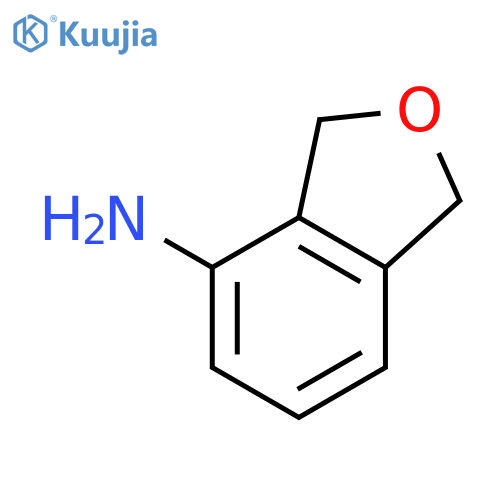 1,3-dihydro-2-benzofuran-4-amine structure