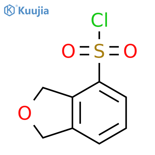 1,3-dihydro-2-benzofuran-4-sulfonyl chloride structure