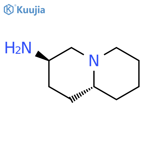 2H-Quinolizin-3-amine, octahydro-, cis- structure
