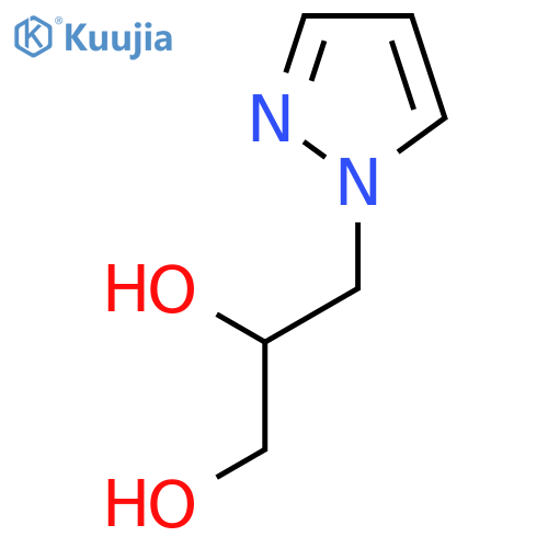 3-(1H-Pyrazol-1-yl)propane-1,2-diol structure