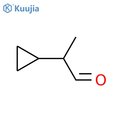 2-Cyclopropyl-propionaldehyde structure