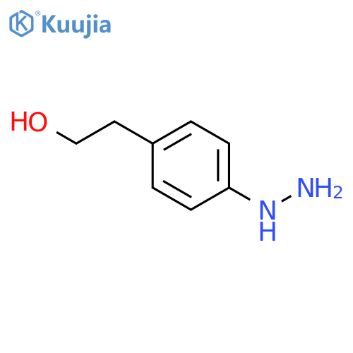 2-(4-hydrazinylphenyl)ethan-1-ol structure
