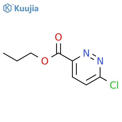 Propyl 6-chloropyridazine-3-carboxylate structure