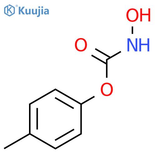 Carbamic acid, hydroxy-, 4-methylphenyl ester structure