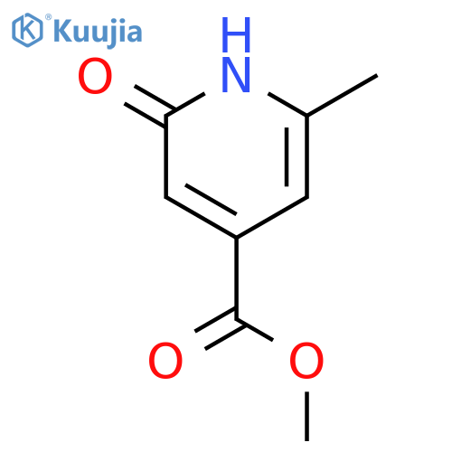 Methyl 2-hydroxy-6-methylisonicotinate structure