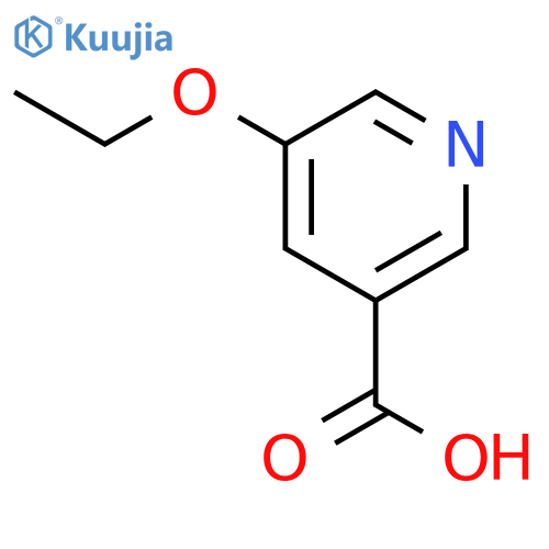 5-ethoxypyridine-3-carboxylic acid structure