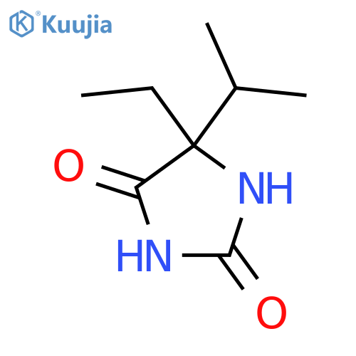 5-Ethyl-5-(propan-2-yl)imidazolidine-2,4-dione structure
