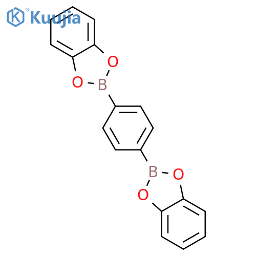2,2'-(1,4-Phenylene)bis(2H-1,3,2-benzodioxaborole) structure