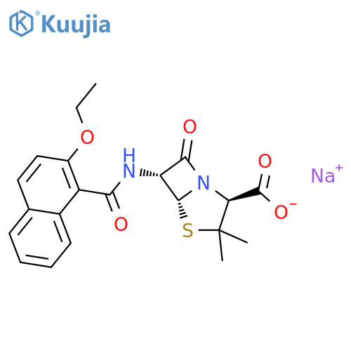 Nafcillin Sodium Salt structure