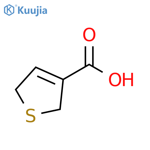 2,5-dihydrothiophene-3-carboxylic acid structure