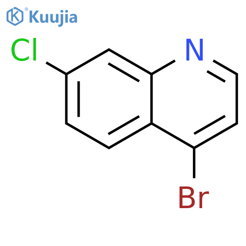 4-Bromo-7-chloroquinoline structure