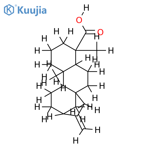 (-)-ent-kaur-16-en-19-oic acid structure