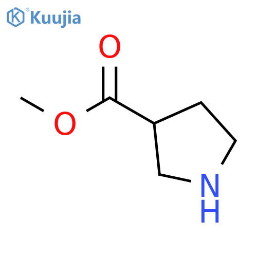 Methyl pyrrolidine-3-carboxylate structure