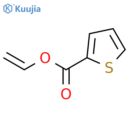 2-Thiophenecarboxylic acid, ethenyl ester structure
