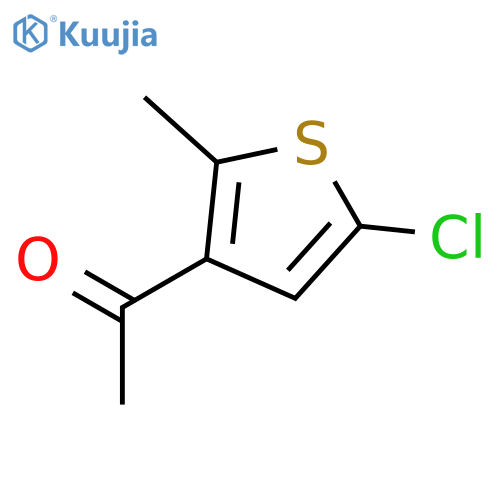 1-(5-Chloro-2-methylthiophen-3-yl)ethanone structure