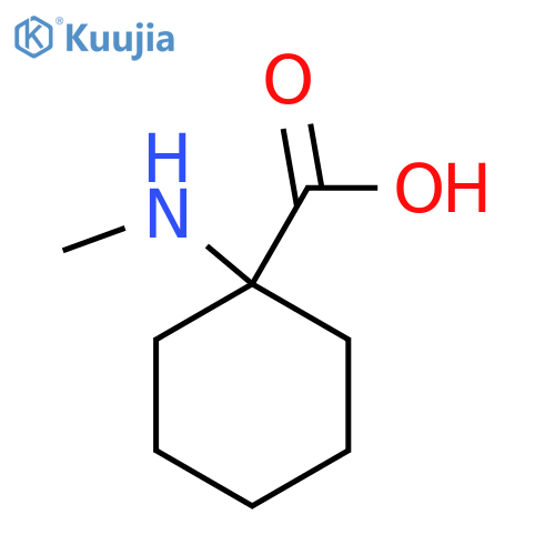 1-(Methylamino)cyclohexane-1-carboxylic acid structure