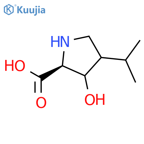 Proline, 3-hydroxy-4-isopropyl- (6CI) structure