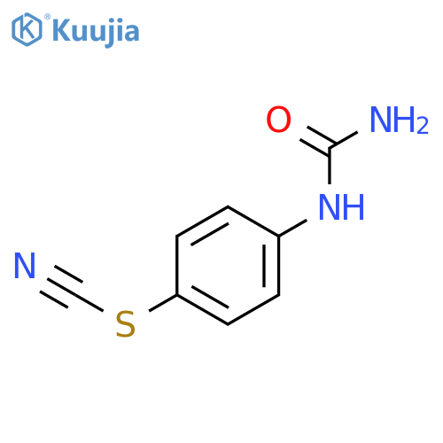 [4-(carbamoylamino)phenyl] Thiocyanate structure