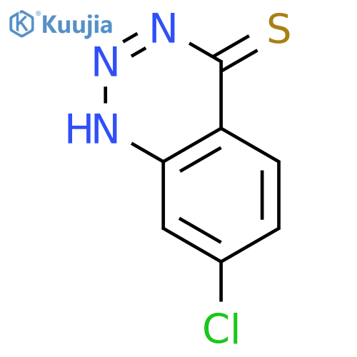 1,2,3-Benzotriazine-4(1H)-thione, 7-chloro- structure