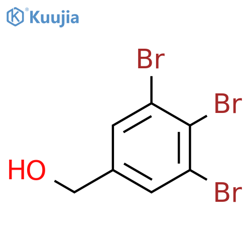 Benzenemethanol,3,4,5-tribromo- structure
