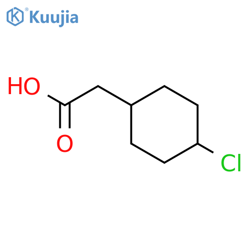 (4-chlorocyclohexyl)acetic Acid structure
