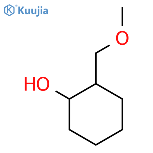 2-(Methoxymethyl)cyclohexan-1-ol structure