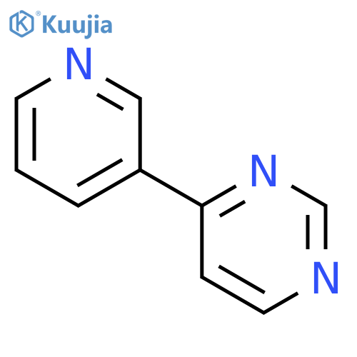 4-(Pyridin-3-yl)pyrimidine structure