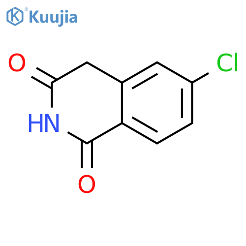 6-chloro-1,2,3,4-tetrahydroisoquinoline-1,3-dione structure